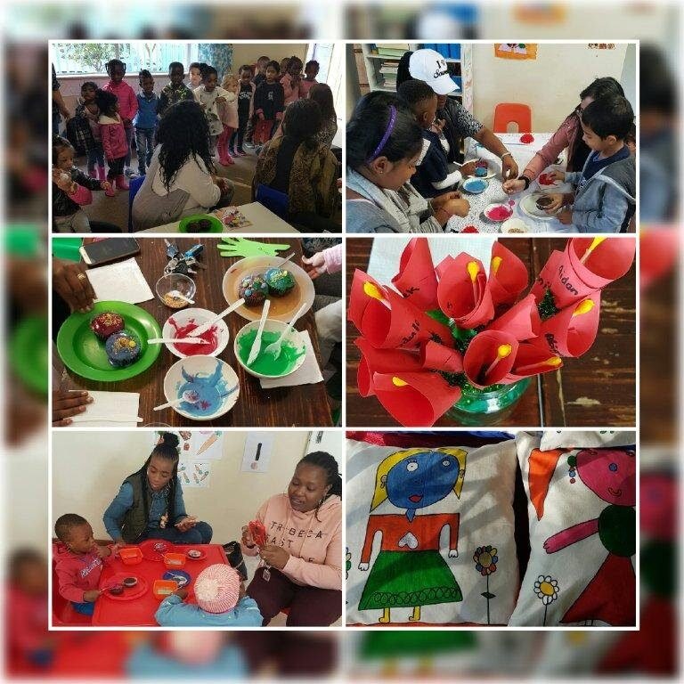 Children enjoying activities at Tiny Tots Ferndale