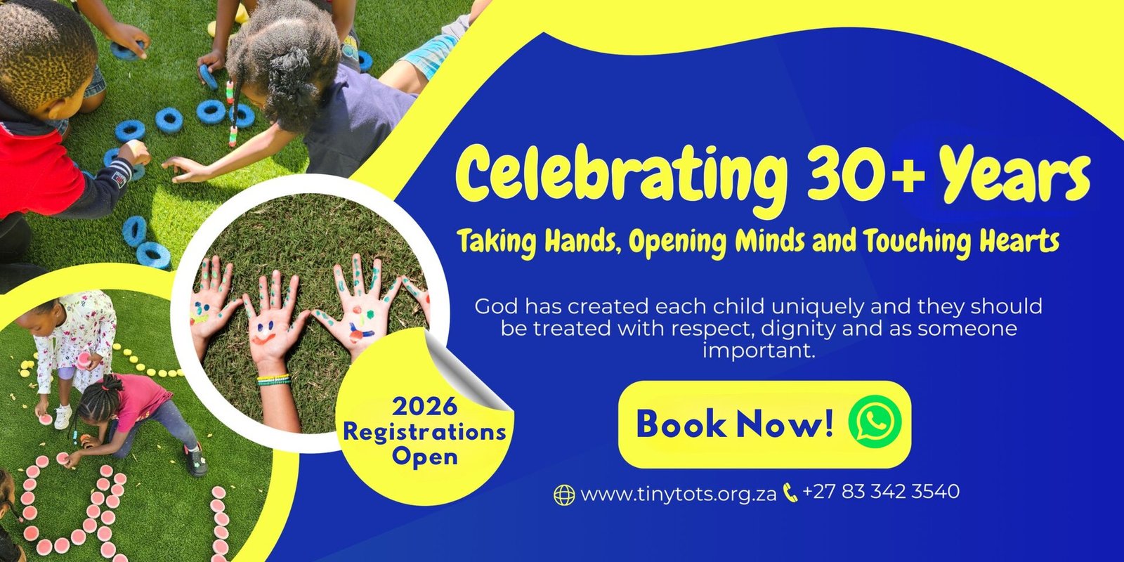 Enrollment Open - 30 Years of Excellence